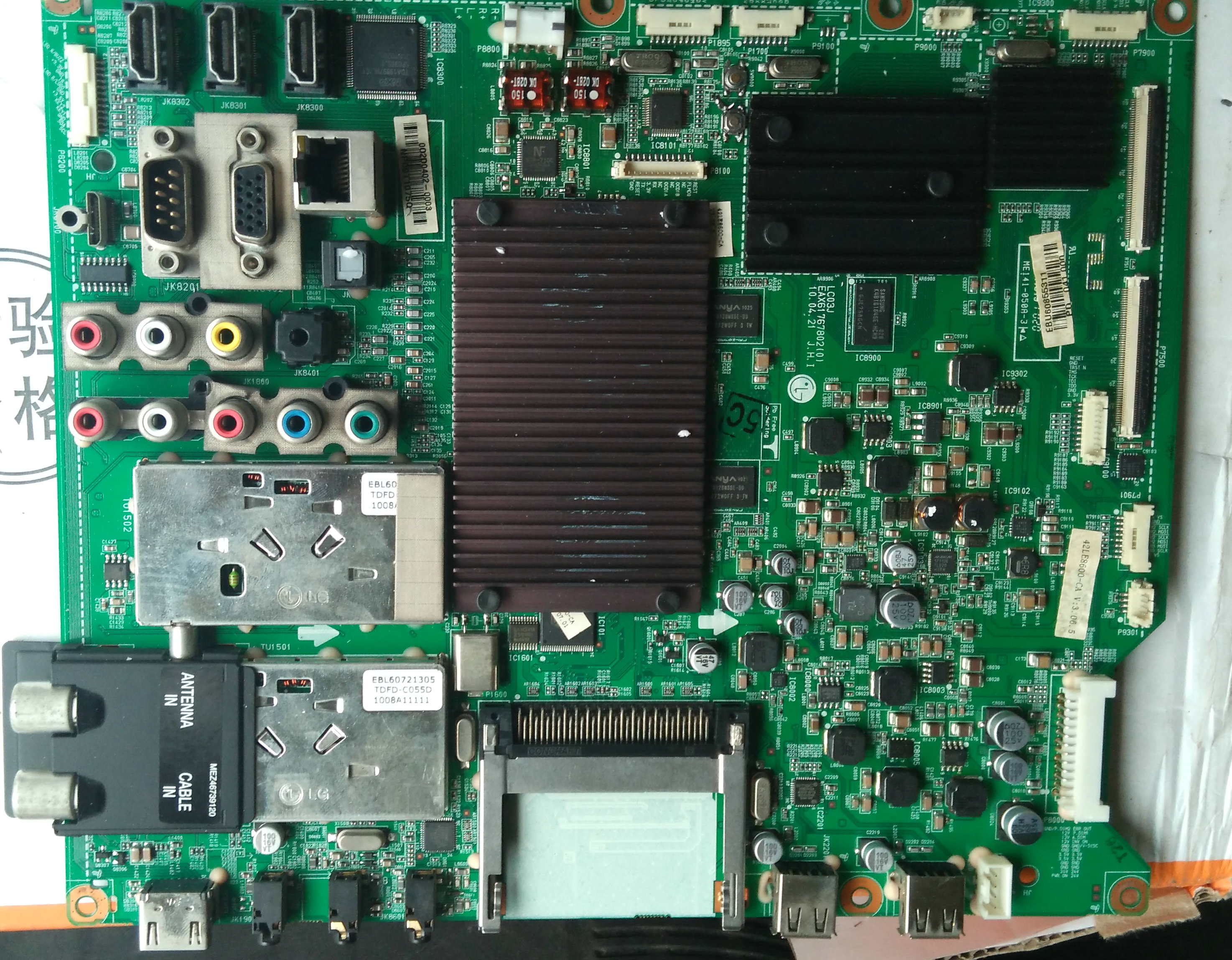 LG 47LE7500-CA Hauptplatine für LCD-Fernseher EAX61742608 (1) EAX61742609 (7)